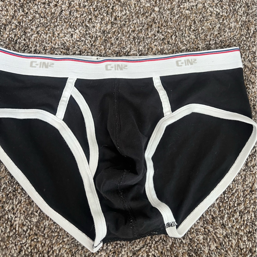 C-IN2 Men's Black Briefs